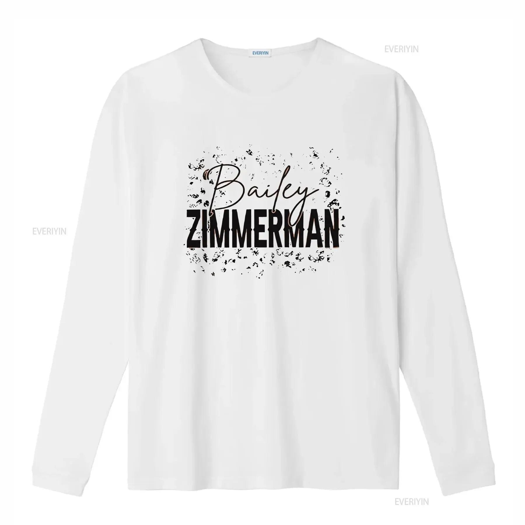 New Rare Bailey Zimmerman T Shirt 80s  Men All Size 1CM68 vintage Washed Slightly Unisex homme Breathable graphic