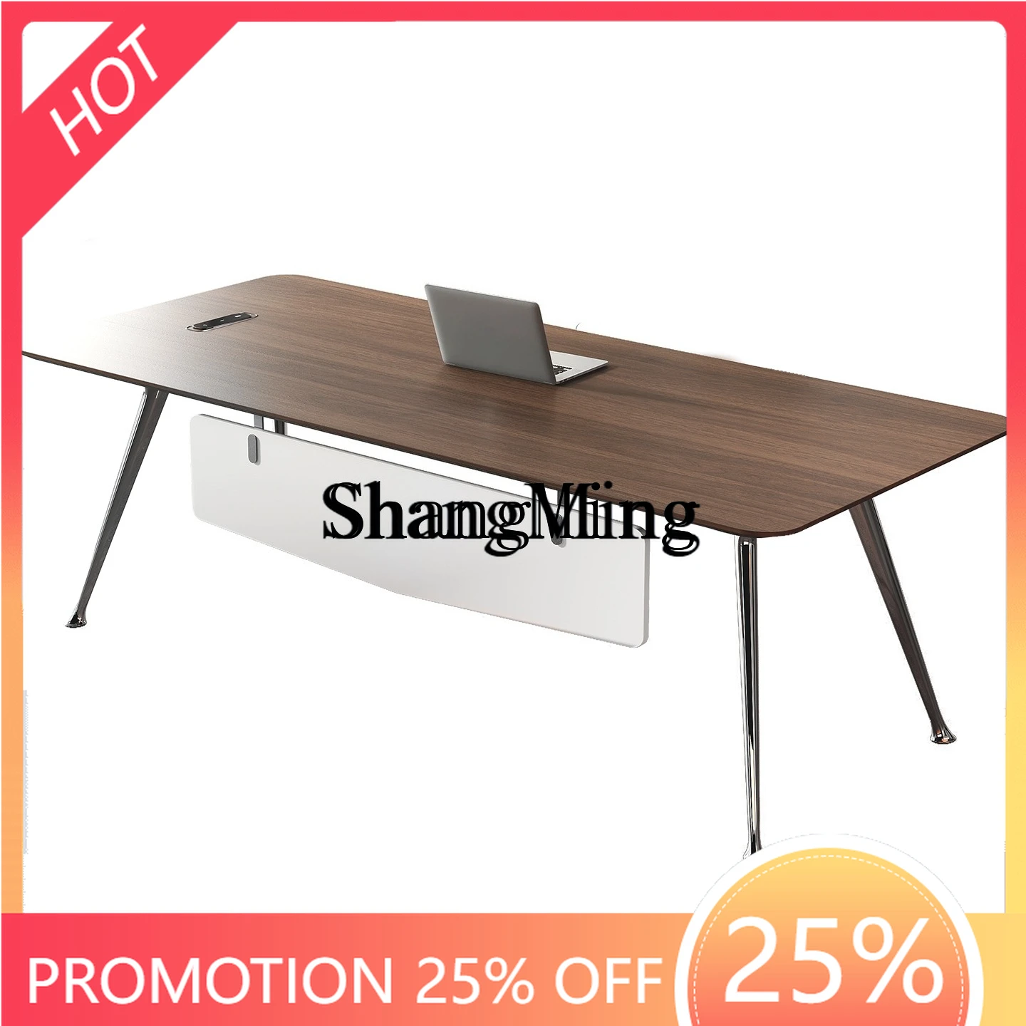FG good-looking  home new desk simple modern light luxury high-end office desk and chair combination