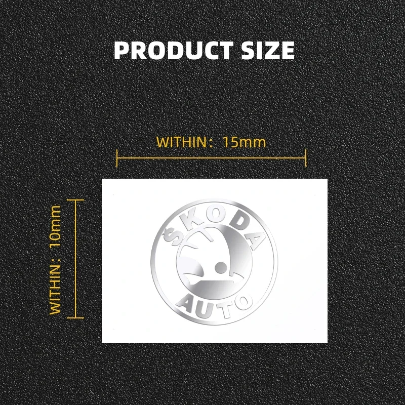 Car Metal Sticker DIY Badge Decoration Decals For Skoda Superb 1 2 3 3U 3T 3V3 3V5 Fabia Octavia MK1 MK2 MK3 A5 A7 6Y NJ3 NJ5 view 6