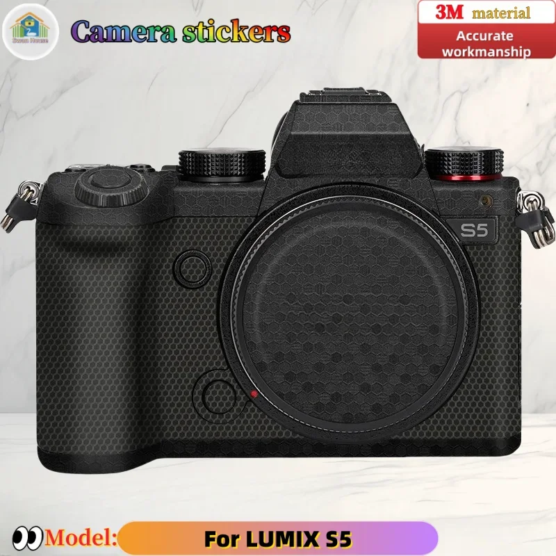 For LUMIX S5 Camera stickers, DIY skin,Precision tailoring wear-resistant protective film