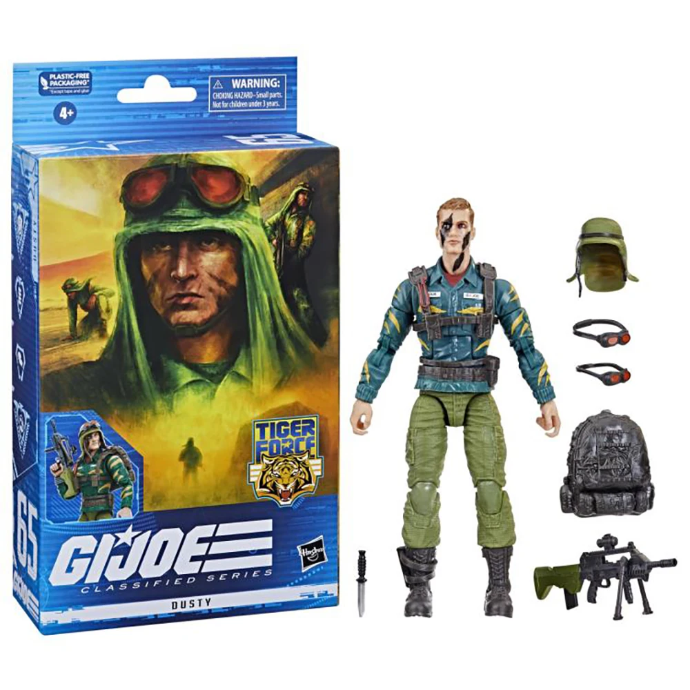 In Stock Original Hasbro G.i. Joe Classified Series #65 Tiger Force Dusty Exclusive Collectible Model Toys 6 Inch Action Figures