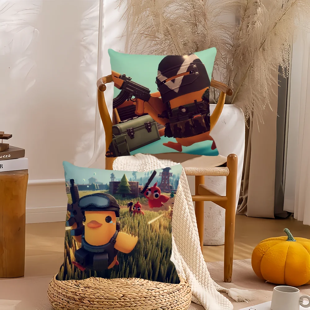 لعبة الهروب الإلكتروني من Duckov كيس وسادة ديكور المنزل غطاء وسادة مناسب لغرفة النوم وأريكة مكتب السيارة #2