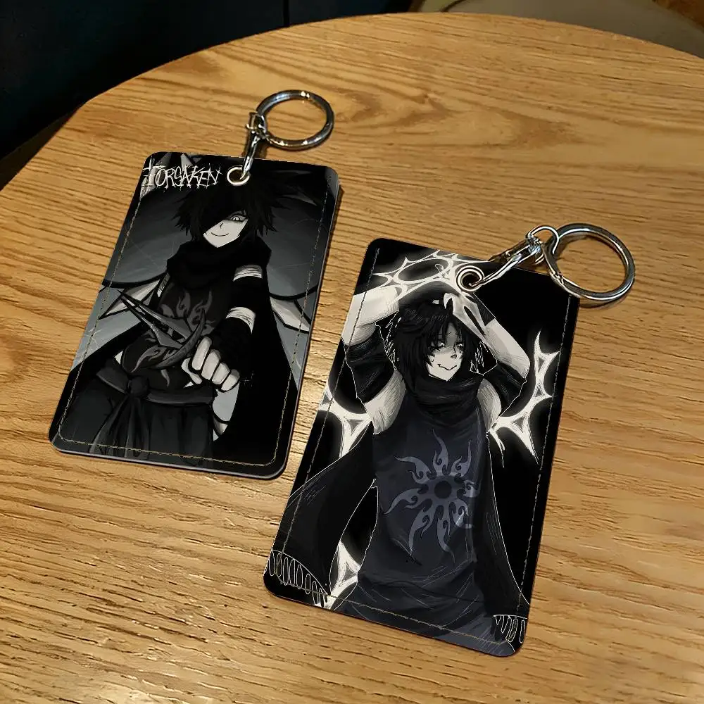 Game T-Two Time F-Forsaken Card Holder With Keychain Executive Protection For Bank Credit Subway Bus Case