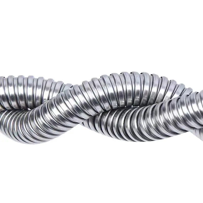 3Meter 4/6/8/10/13/16/20mm 304 Stainlesss Steel Corrugated Pipe Wire Line Cable Conduit Protect Hose Tube