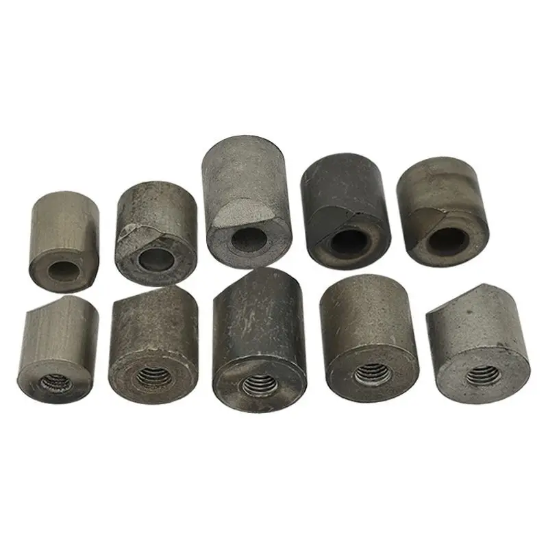 Bench drill head spindle box locking block through hole powder sleeve repair accessories