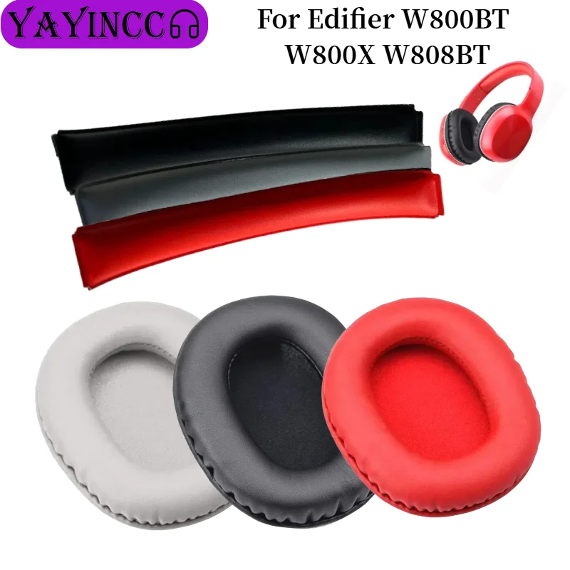 

Replacement Ear Pads For Edifier W800BT W800X W808BT Headphones Memory Foam Ear Cushions High Quality