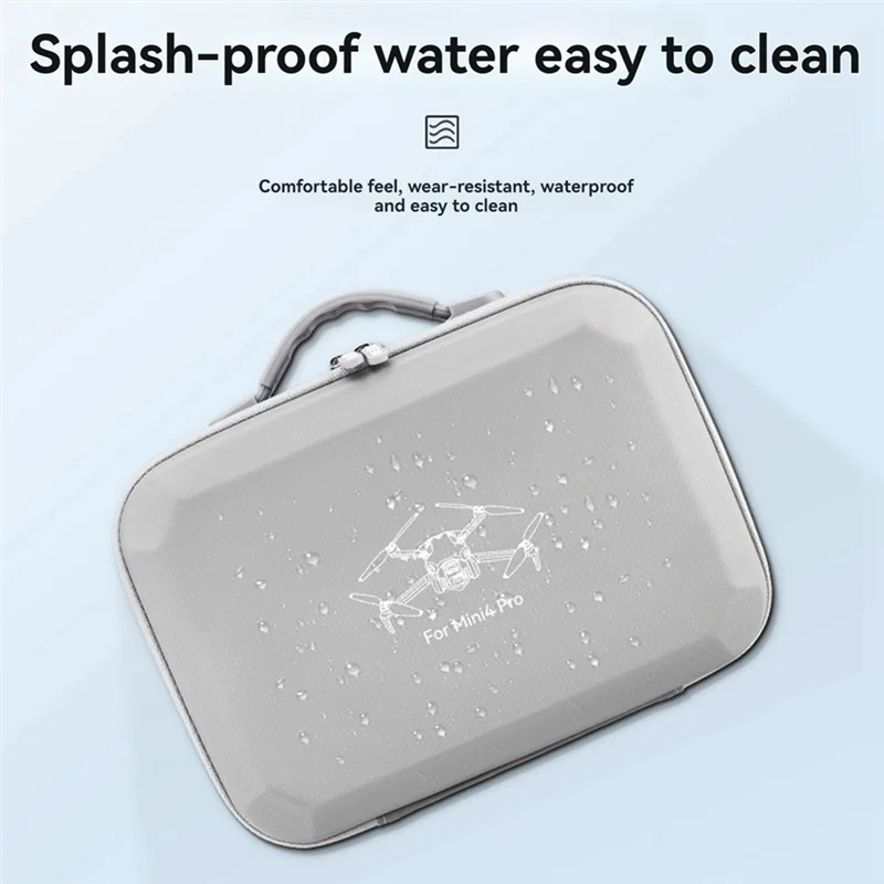 New-Suitable For DJI Mini 4 Pro Dedicated Shoulder Bag Drone Accessories Handbag Hard Shell Carrying Box Storage Box