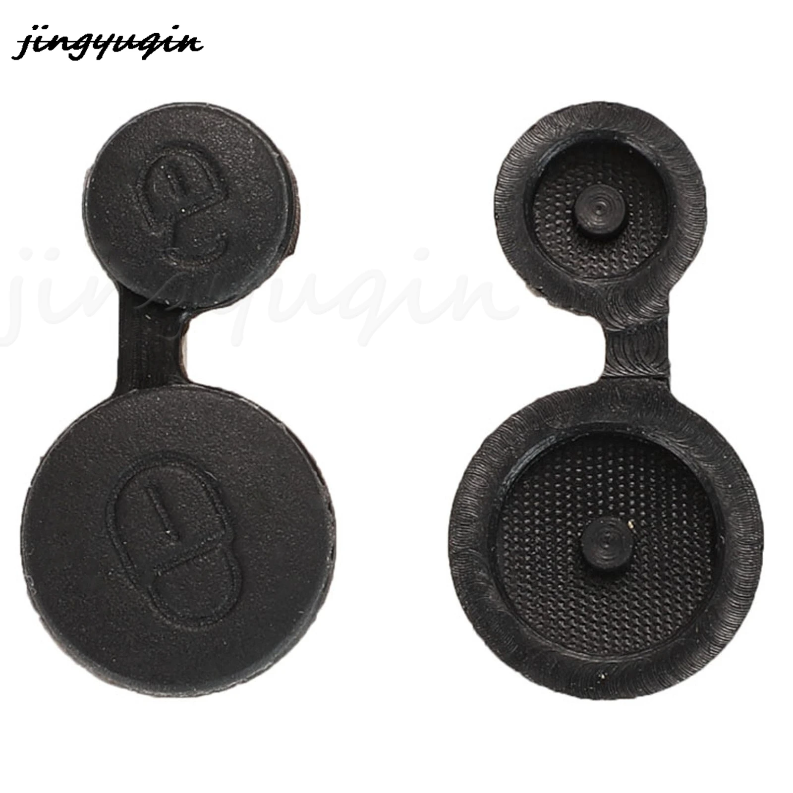 jingyuqin Soft Replacement Repair 2 Buttons Remote Car Key Shell Case Fob For Peugeot 106 205 For Citroen Berlingo Xsara Saxo