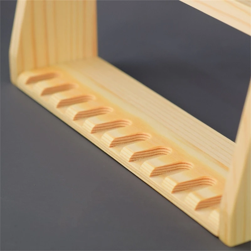 BAAG-Mini Sword Display Stand Wapenopslag Houten Decoratieve Stand Crafts Display Stand