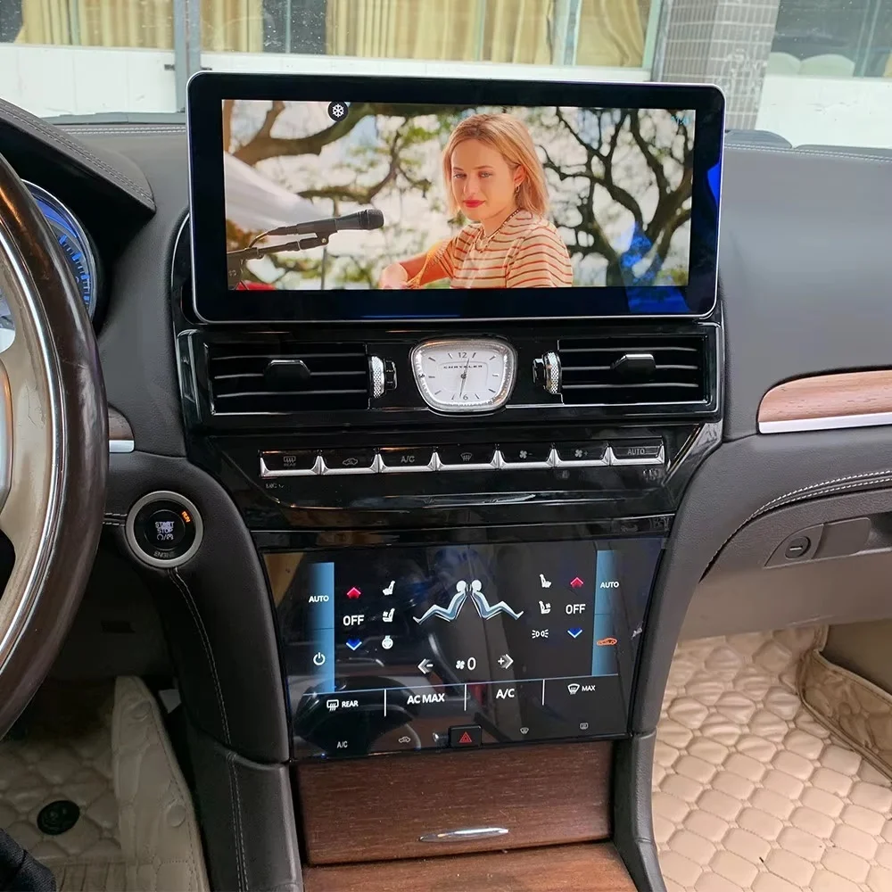 

Автомагнитола 12.3+9.66 дюймов для Chrysler 300 300C 2011-2023, Android 14, Auto Carplay, сенсорный экран, GPS-навигация, мультимедийный плеер, стереосистема