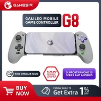 GameSir G8 Galileo Type C Gamepad Mobile Phone Controller with Hall Effect Stick for iPhone 15 Android PS Remote Play Cloud Game