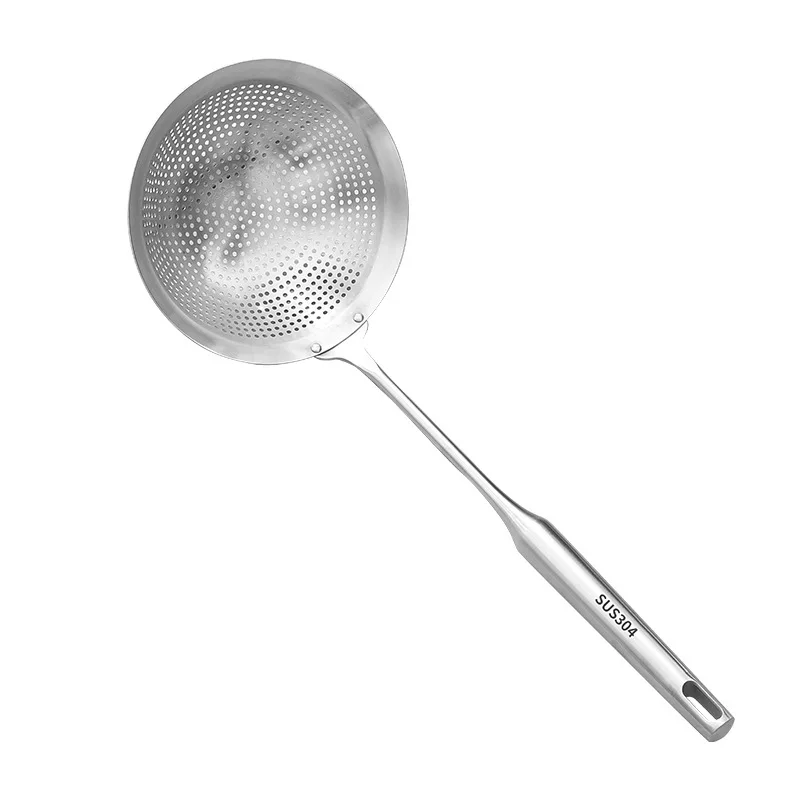 Thickened 304 Stainless Steel Oil strainer, Low Mein, Deep Frying, Punching