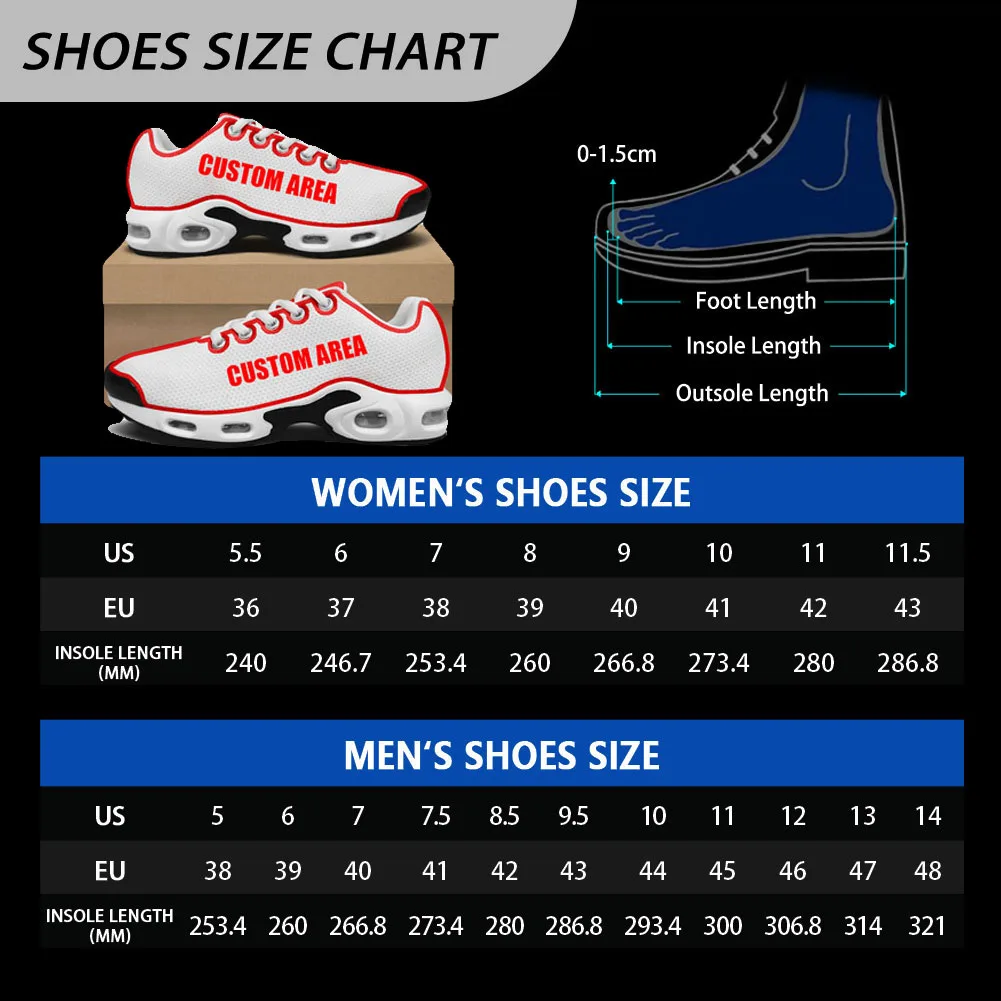 John Cena 20 Years Never Give Air Cushion Sneakers Men Women Teenager Lightweight Sports High Quality Custom Leisure Sneaker