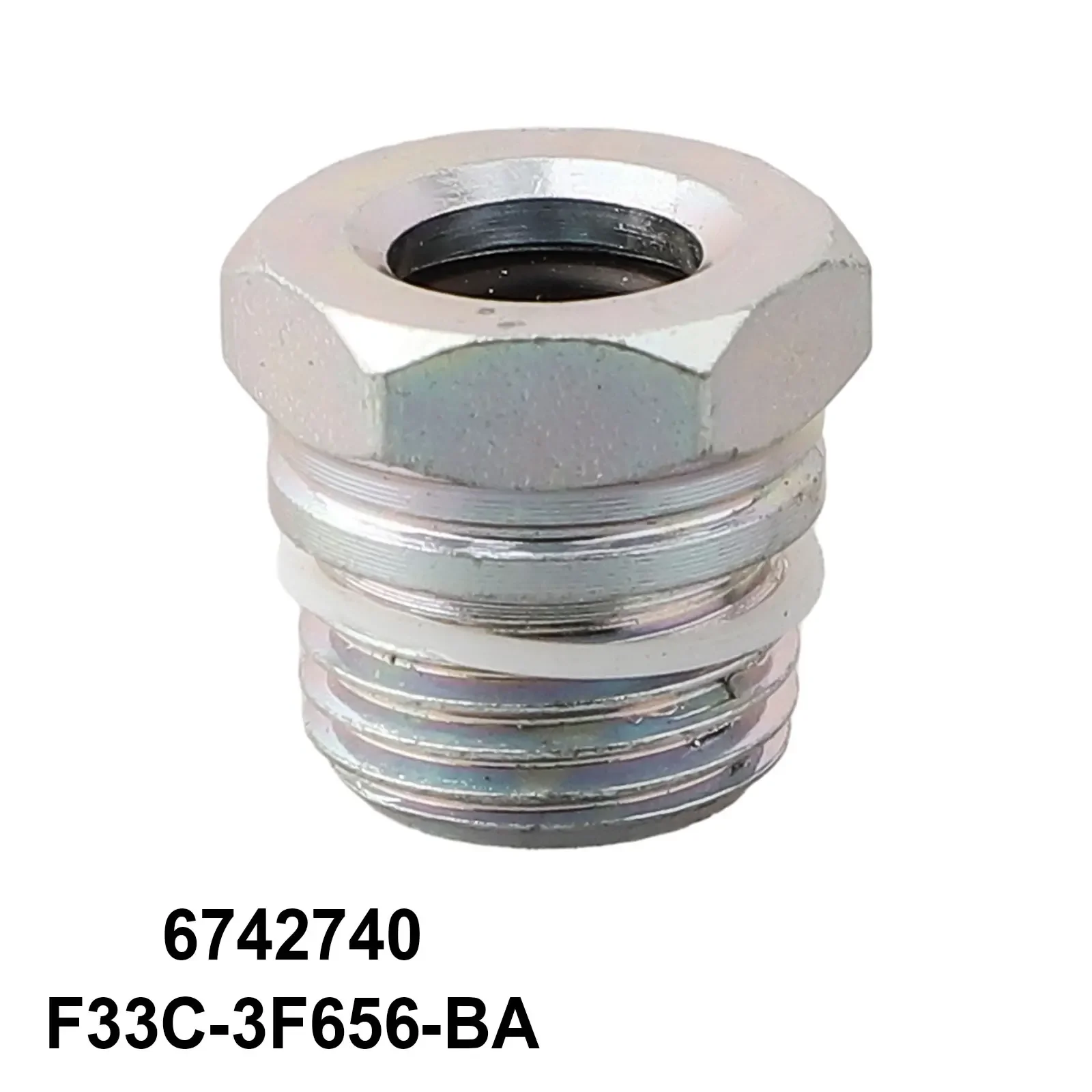 F33C-3F656-BA de tuerca de unión de bomba de coche, accesorio de tubería de aceite de dirección de piezas para Ford Fiesta 1989-2008, MK4/MK5, 2001