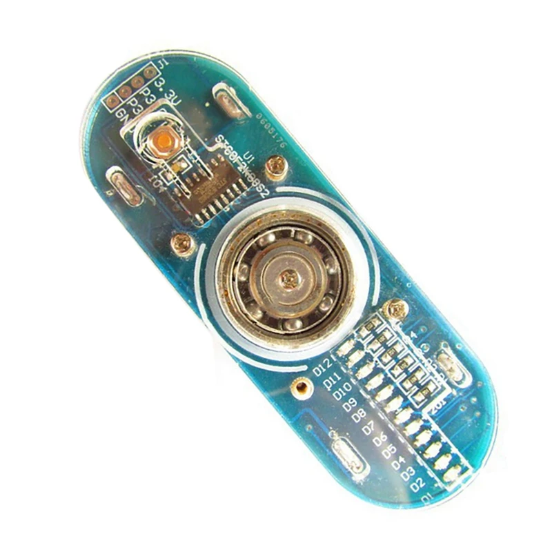 Kit de fabricação de eixo LED Fidget com peças de caixa