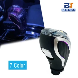 With Button 7 Color Crystal Gear Shift Knob Automatic For Toyota Ford Mondeo Focus Fiesta Chevrolet Cruze Nissan Hyundai Tucson