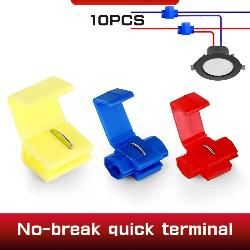 0.5-6mm Scotch Lock Crimp Terminals Electrical Cable Connectors Fast Quick Splice Lock Wire Terminals Crimp