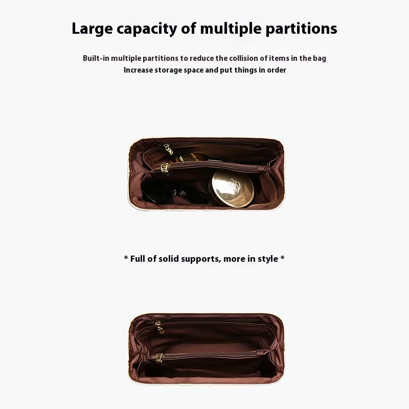 مقسم حقيبة لـ Goyard Saint Lousi حقيبة يد Dupont Paper حقيبة داخلية للسفر حقائب كتف محمولة إدراج دعم المشكل