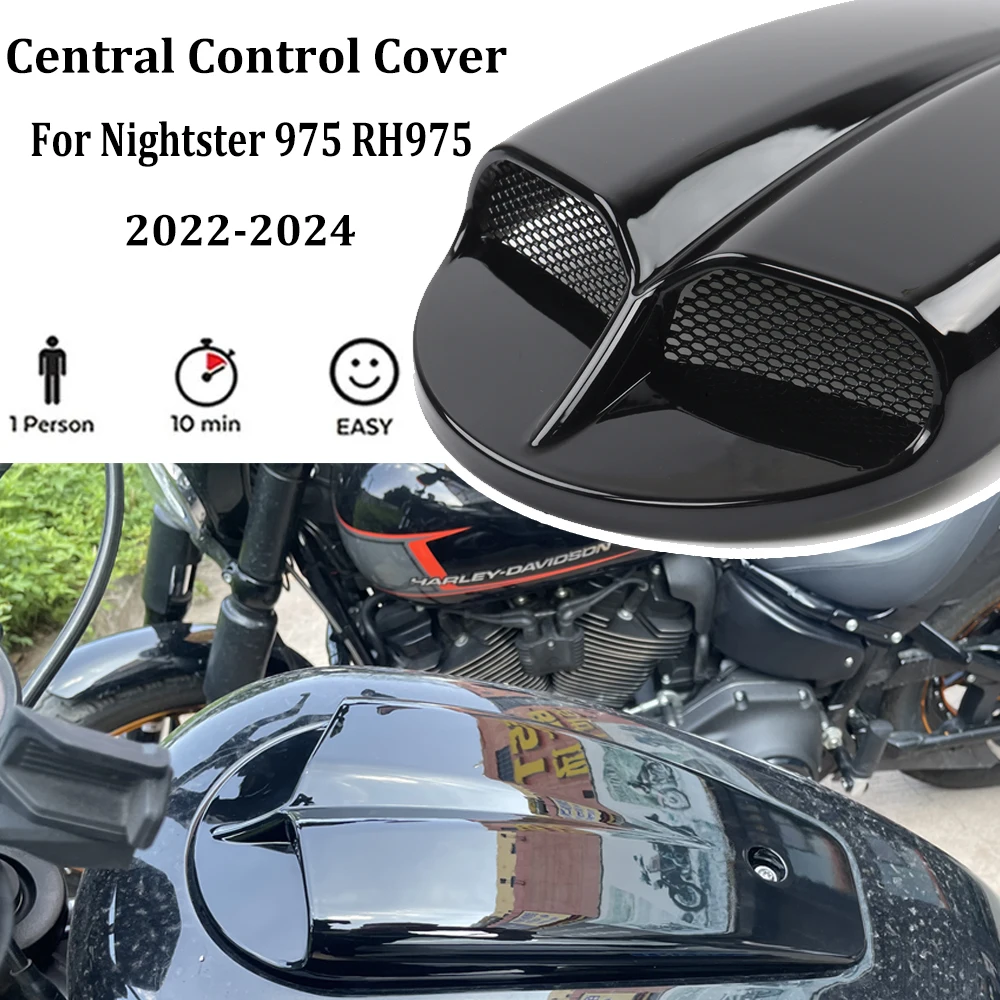 

For 2022-2024 Harley Nightster 975 (RH975S) Motorcycle Accessories - Dash Fuel Console Gas Tank Cover Air Scoop,