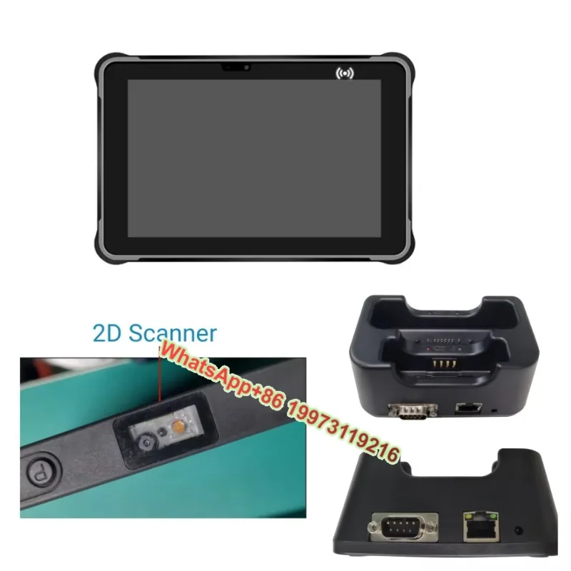 

10,1-дюймовый прочный планшетный ПК Android11, восьмиядерный процессор с возможностью горячей замены, 8 ГБ, 4 ГБ, дополнительный MTK MT6771, промышленный планшет Android