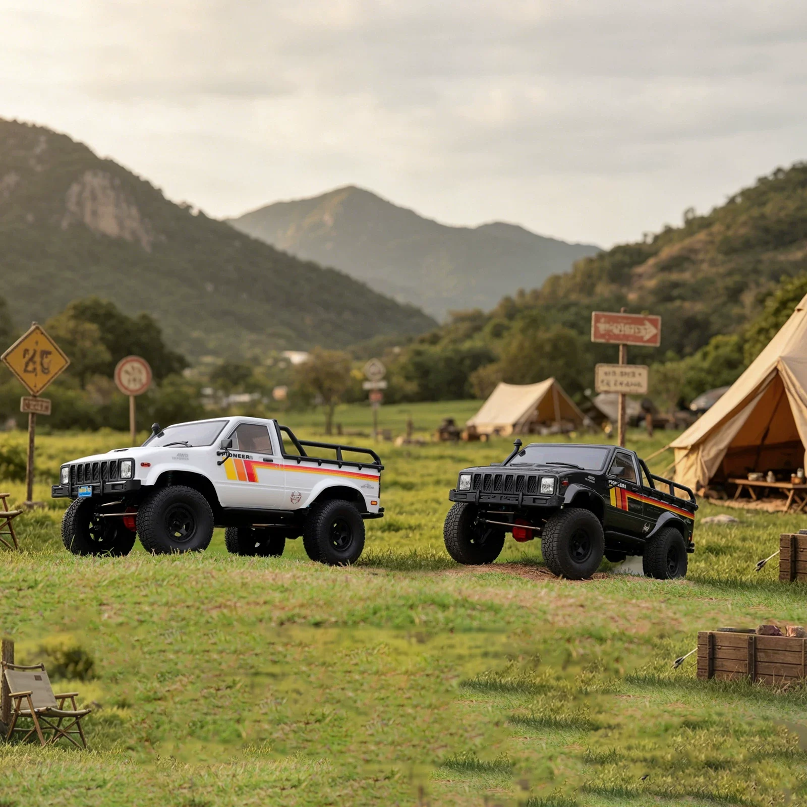 RGT Rc Remote Control Pickup Truck 1/10 Ex86110pro Pioneer II Brushless Outer Rotor 4Wd Off Road For Adult Hobby Enthusiasts