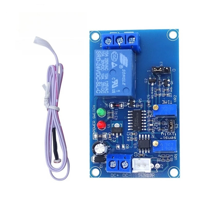 Photodiode Sensor Relay Module Light Control Adjustable Delay Switch Photo Sensing 5V 12V for Arduino Automation