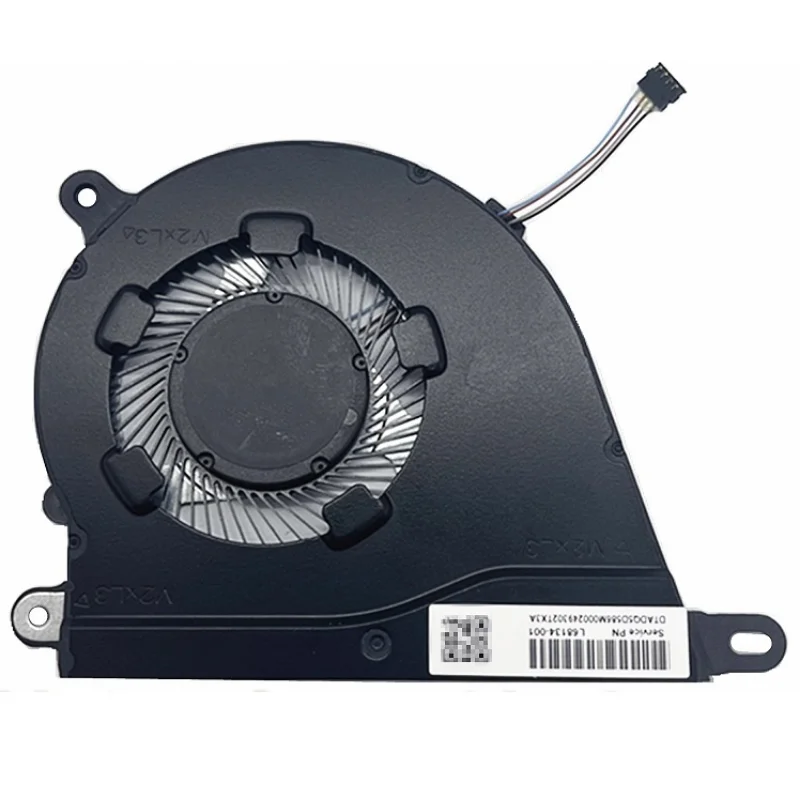 New CPU Cooling Fan for HP 14S-DR TPN-Q221 Q222 14s-dr2507TU 15S-FR Laptop Fan