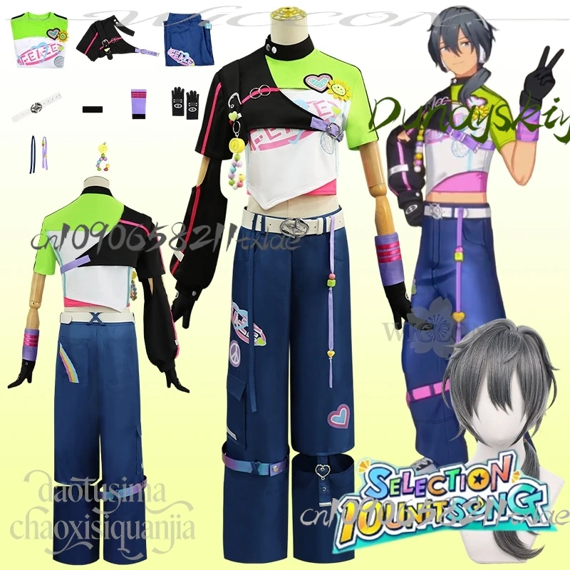 

Shiina Niki Anime Costume SELECTION 10 UNIT SONG Cosplay Game Ensemble Stars2 Idol Y2K Fashion Uniform Jirai Kei Suit Christmas