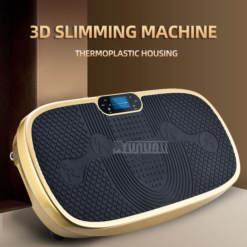 Whole Body Fitness 3D Vibration Plate,Lose Weight 400W Two Motors Vibration Plate,Home Exercise 3D Vibration Platform