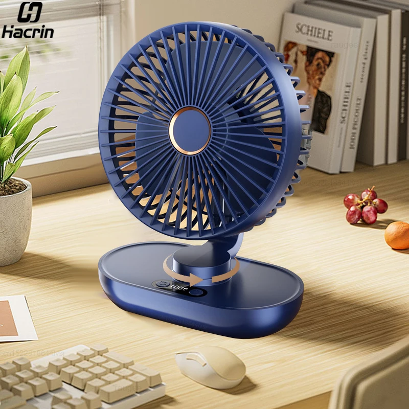 Haugee Tragbarer Tischventilator mit LED-Display: Der perfekte Kühler für Schreibtisch, Schlafzimmer und Reisen?