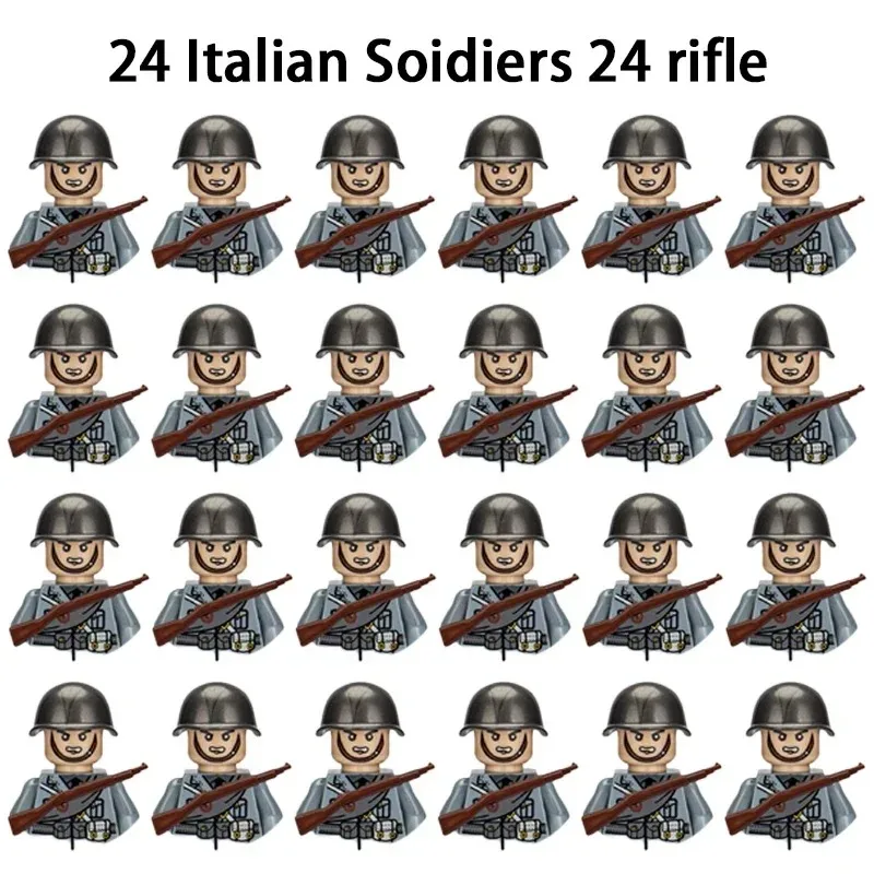 شخصيات عسكرية من الحرب العالمية الثانية، مكعبات بناء عسكرية للجنود، مكعبات بناء، أسلحة الجيش الوطني، ألعاب الأطفال