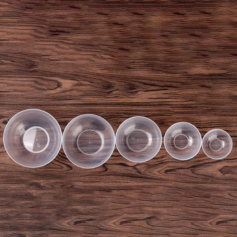 

30Pcs Facial Mask Bowl PVC DIY Mask Mixing Bowl Salon Beauty Tool for Home Spa Skincare Prep Anti-Drop Beauty Supply