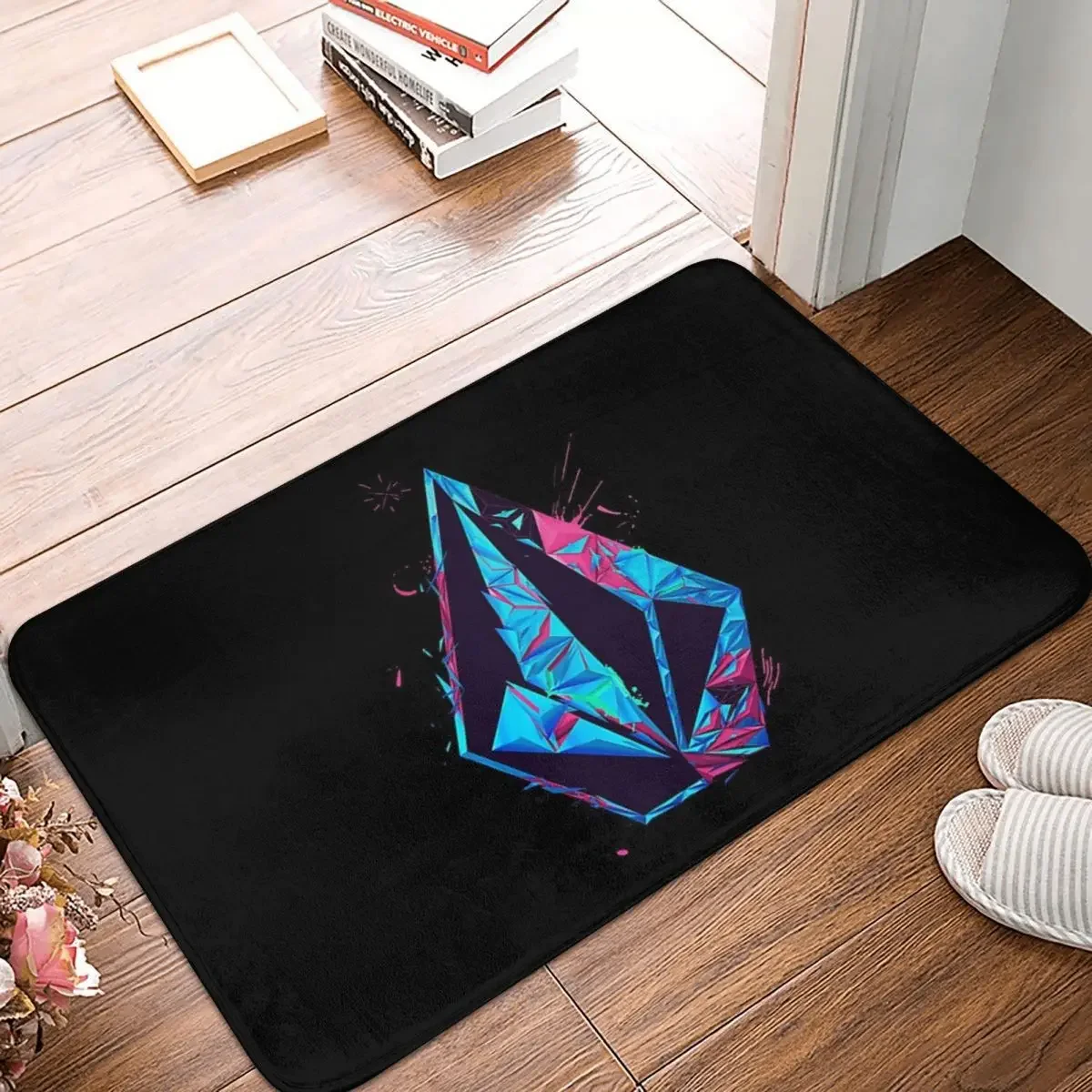 Best Volcom Series Logo Non-slip Doormat Floor Mat Dust-proo Carpet Rug for Kitchen Entrance Home Bedroom Footpad Mats