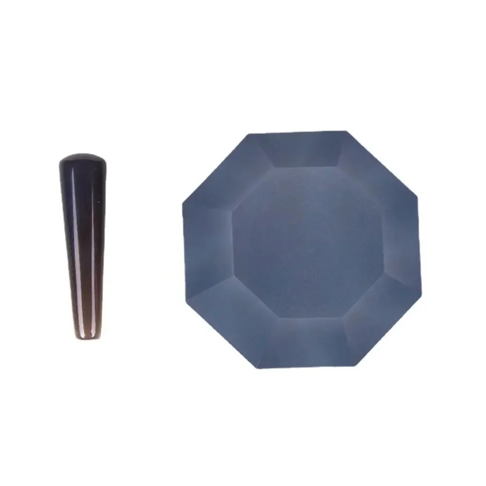

z For 30mm 50mm 70mm 100mm 120mm All size High Quality Natural Agate Mortar and Pestle Set for Laboratory research Grinding