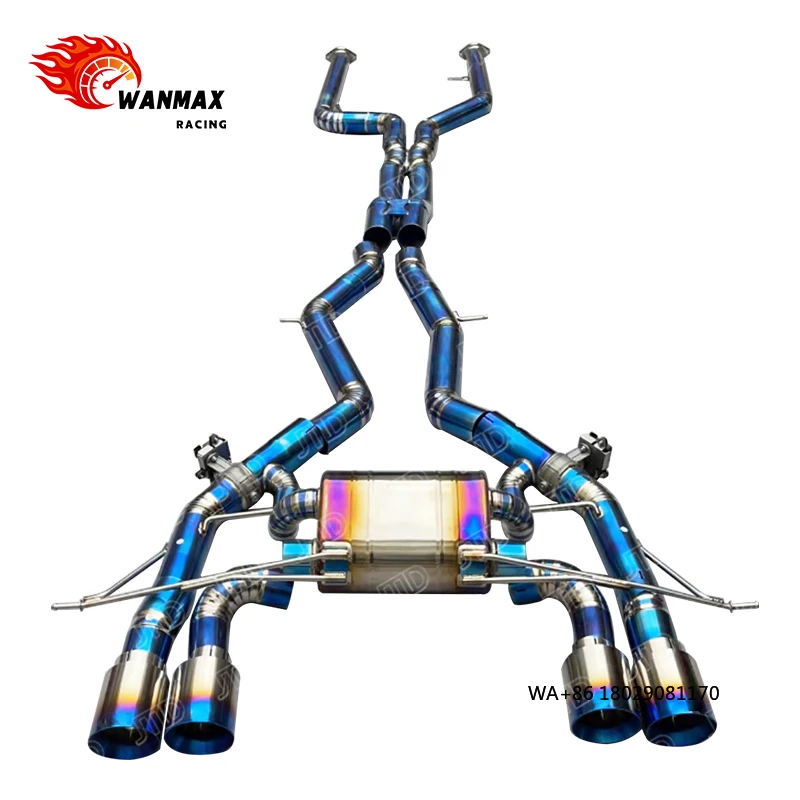 

Exhaust Pipe Titanium Exhaust Valved Catback for M2 G87 2021+ Exhaust Valvetronic Catback