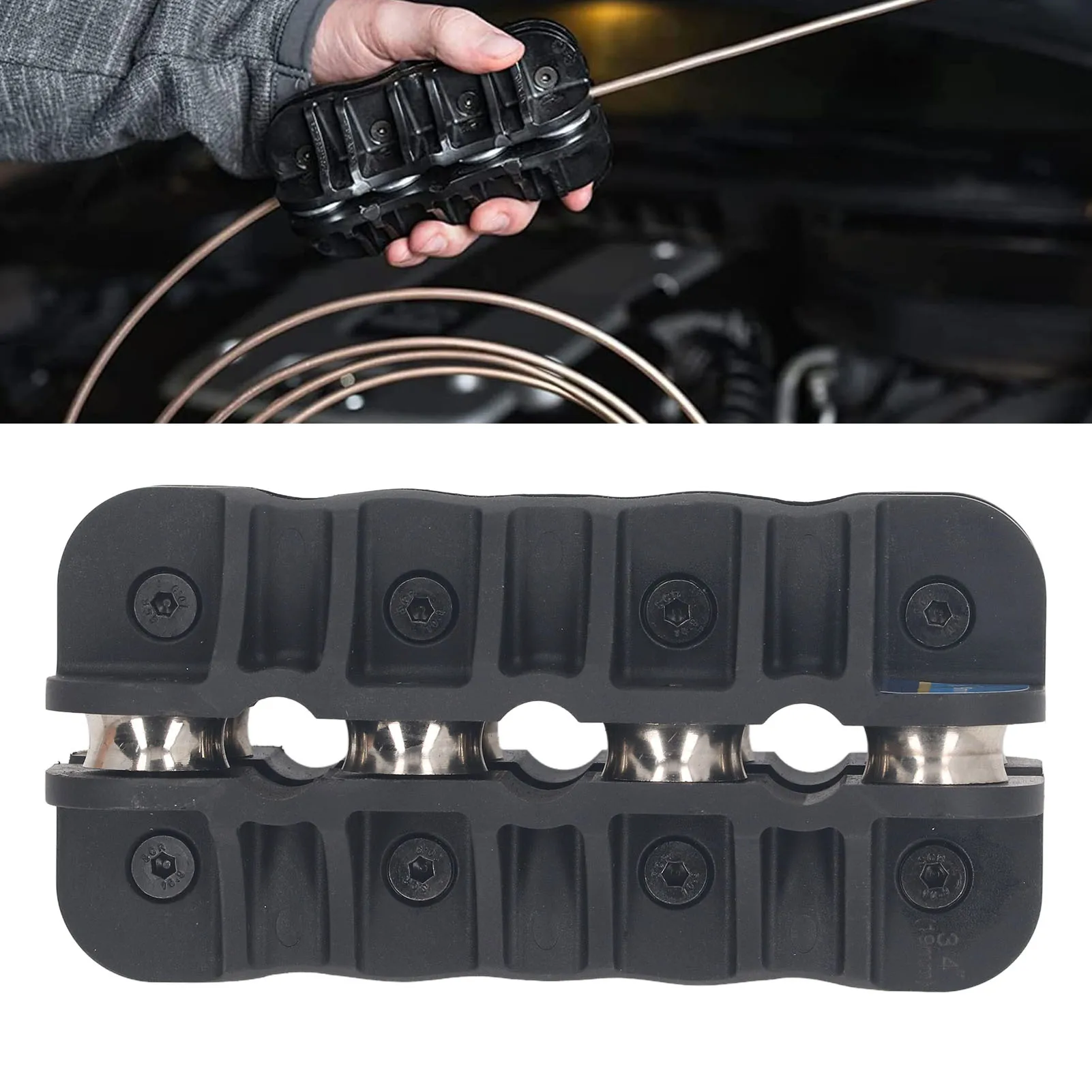 

Handheld Tubing Straightener Easy To Use Handheld Pipe Straightener 19mm PVC Aluminum for Fuel Lines