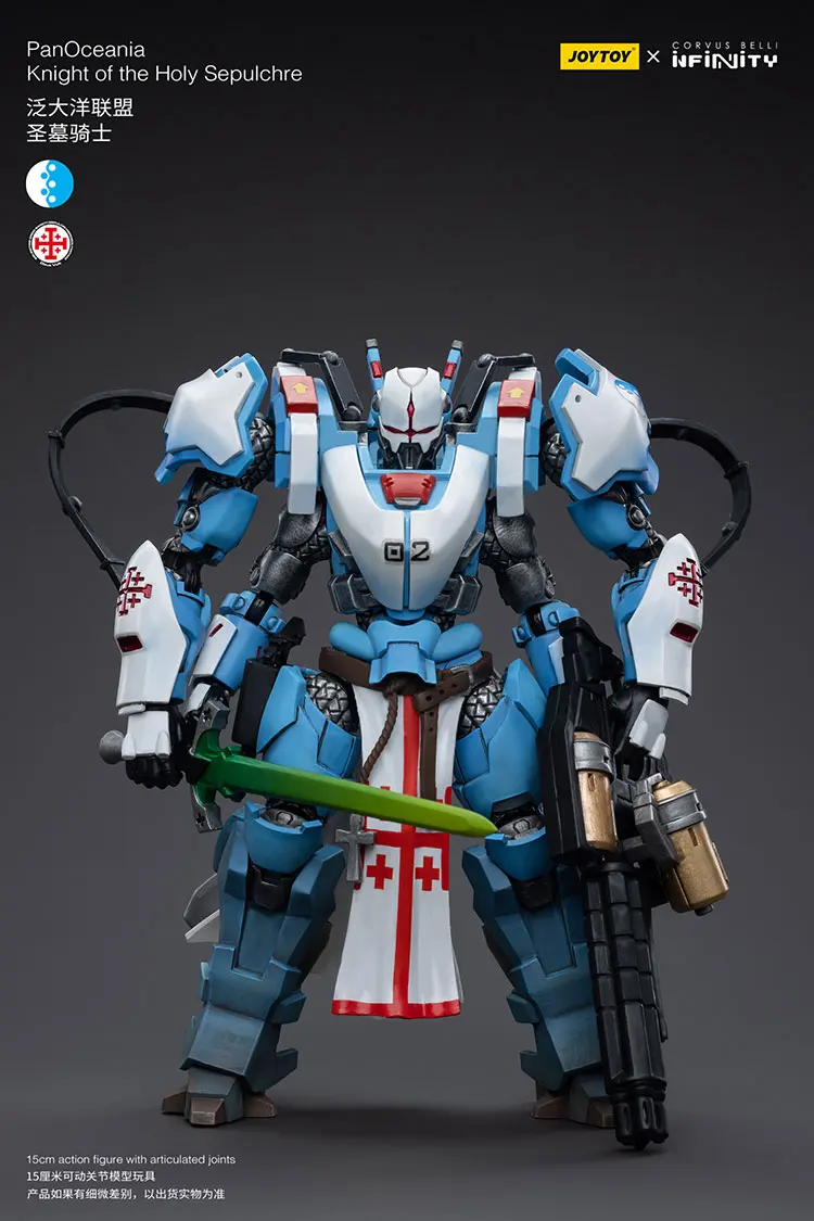 

JOYTOY Infinity PanOceania Knight Of The Holy Sepulchre Action Figures Original Model Doll Original Decoration Collection Gift