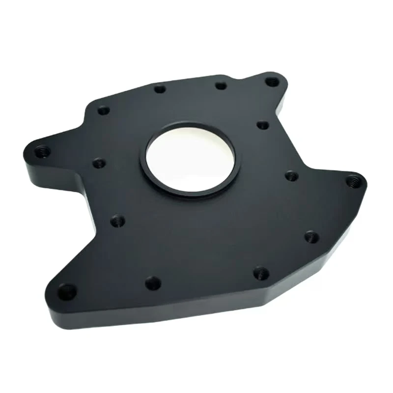 

Customized Aluminum Alloy Milling Turning Parts CNC Machining Services Aluminum alloy special-shaped hole position fixing plate