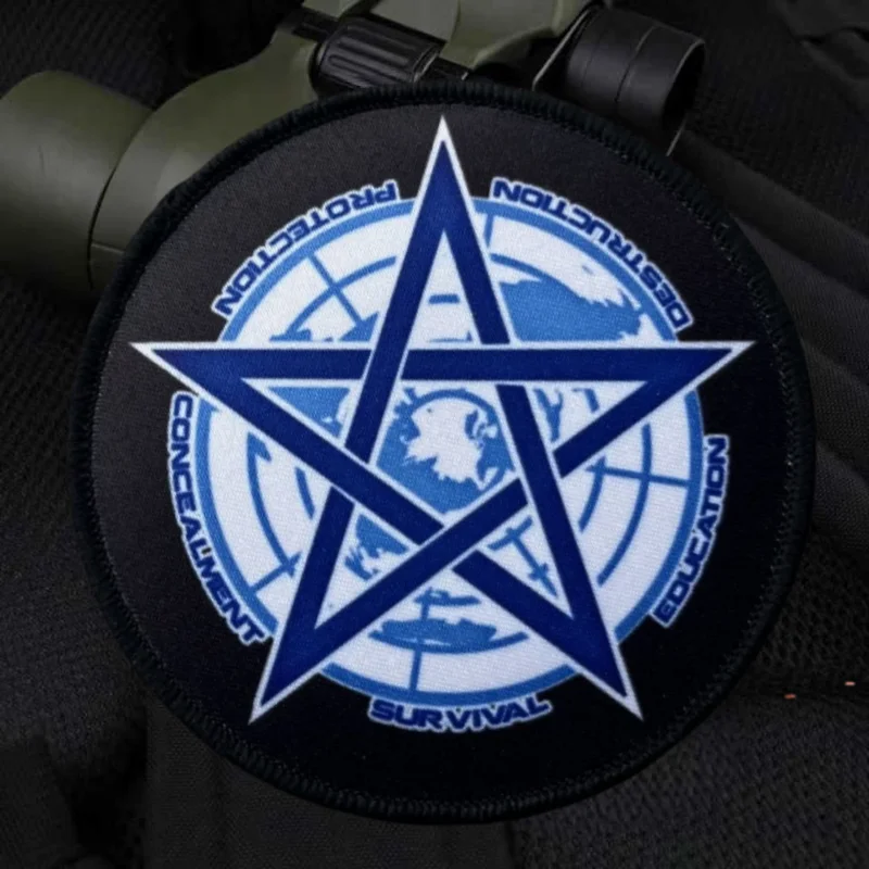 

Tactical SCP Printing Patch Military Hook Loop Morale Badge Backpack Decorative Accessory Sticker Patches for Clothing Armband