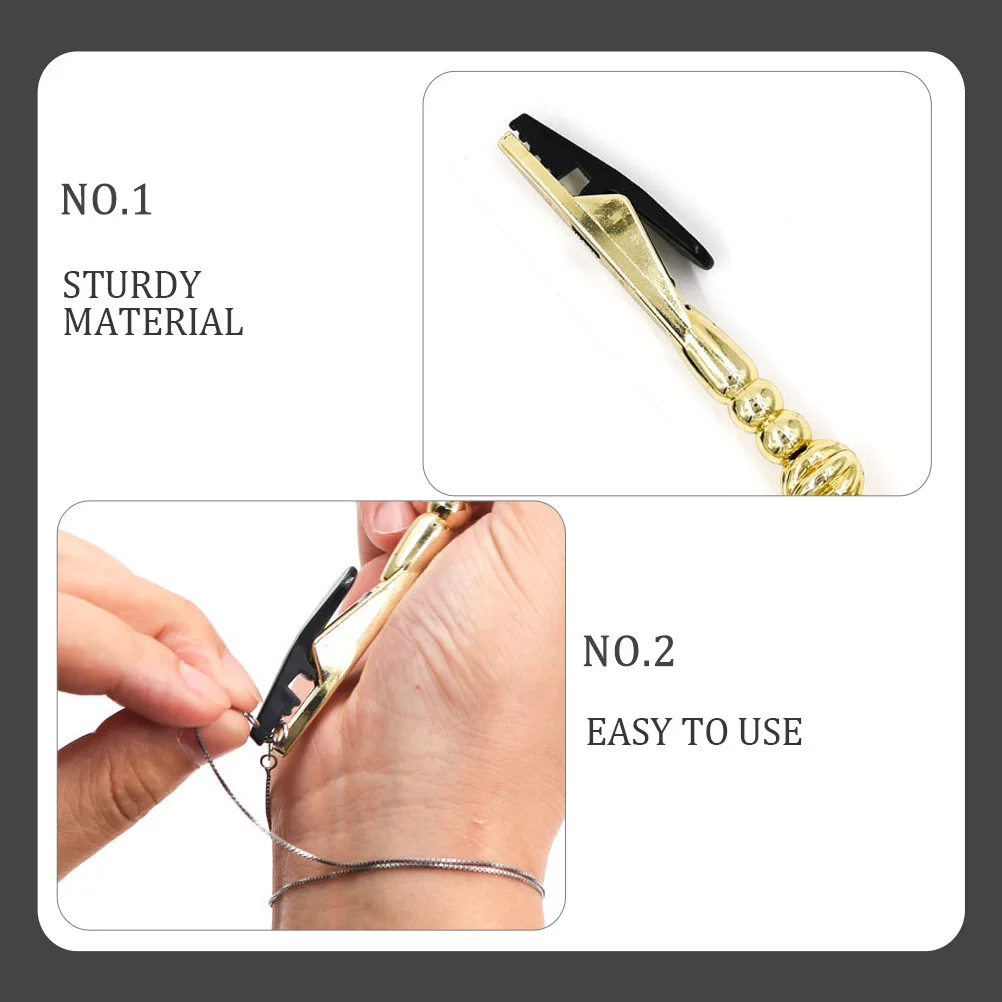 

4pcs Helper Tool Portable Helpers For Easy Bracelet Fastening Hooking Equipment For Jewelry Hand Bracelet Helper