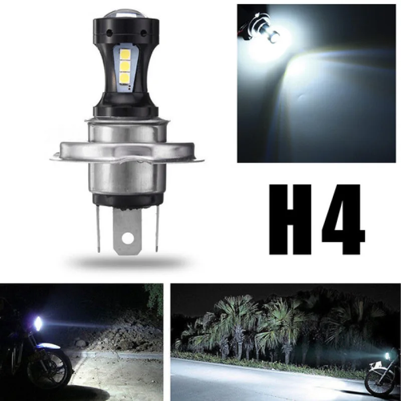 H4 LED Headlights For Auto Motorcycle Truck Boat Tractor Trailer Offroad Working Light SMD 3030 18LED Work Light Spotlight