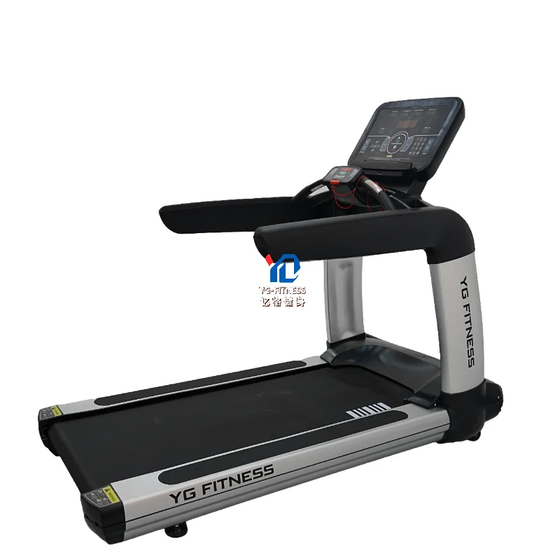 Electric Treadmill with Keyboard LED Screen 200kg Capacity for Gym Home Use Professional Cardio Running Machine Gear