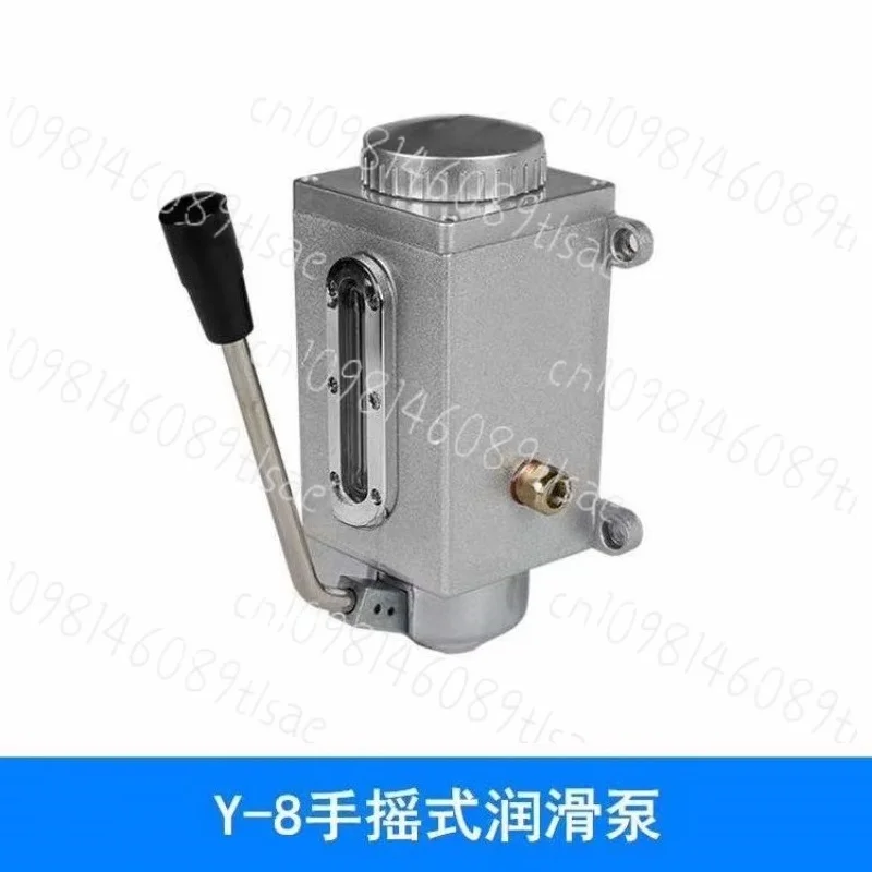 NKHY-8 Hand Operated Lubricator Manual Oil Pump 6mm Outlet ISO9001 Certified for Centralized Lubrication LF