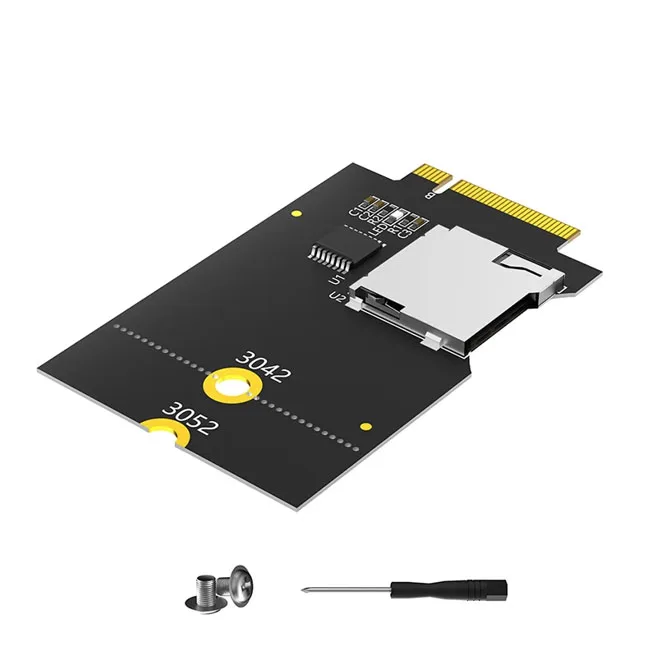 Adaptador NGFF M.2 Key-B WWAN 4G ranura M.2 B clave USB Bus a Micro SD SDHC SDXC TF tarjeta T-Flash lector convertidor para ordenador portátil