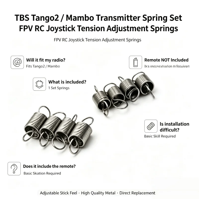 TBS Black Sheep Tango2 Mambo Transmitter Spring Set FPV RC Joystick Tension Adjustment Springs