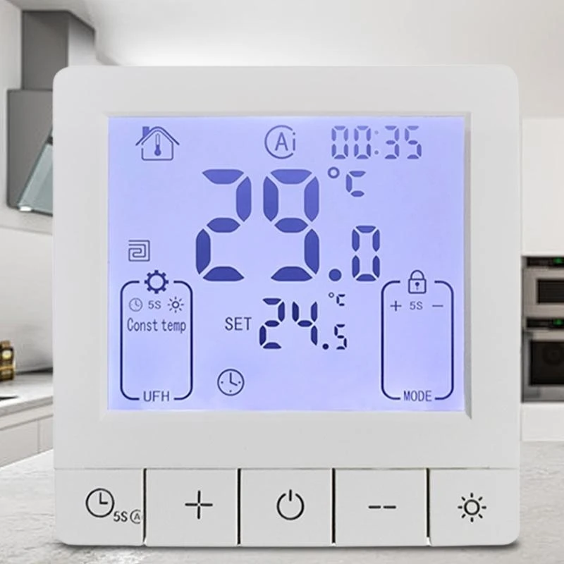 Программируемый контроллер температуры термостата Wi -Fi 16a для нагрева воды 601c