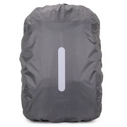 Mochila de ciclismo para hombre y mujer, cubierta protectora impermeable con tira reflectante para viajes, senderismo y escalada, 55-65L