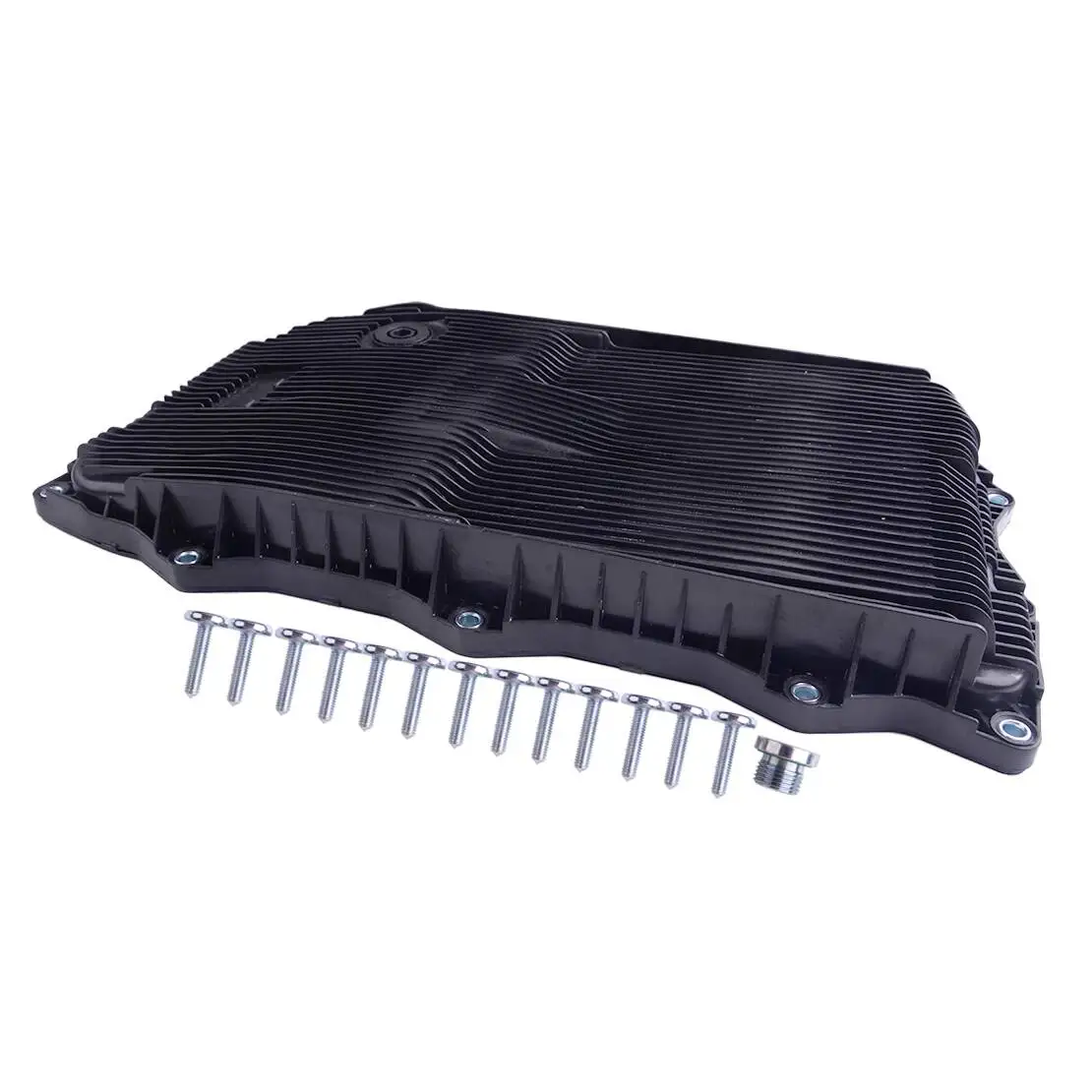 

Transmission Oil Pan K68225344AA K68142478AB 1087298247 Fit for Chrysler 300 Dodge Charger Jeep Grand Cherokee 8HP45 8HP70 Black