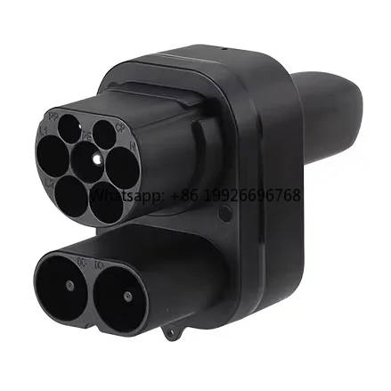 

Адаптер-переходник CCS2 на Nacs для зарядки электромобилей, AC 250A 1000V, Combo2, новый