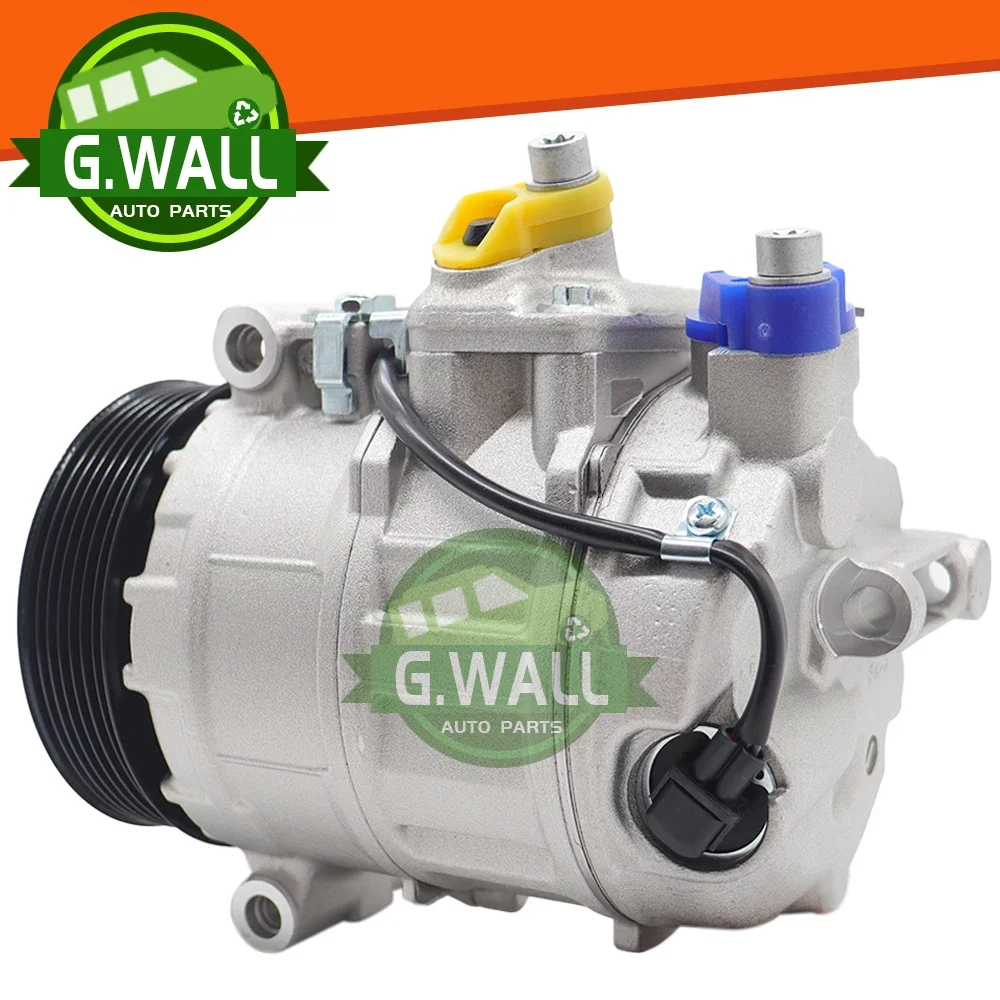 AC Compressor 7SEU17C For Porsche Cayenne 955 957 2002- 7L5820803 7L5820803A 94812601100 94812601101 95812601400 447260-0630